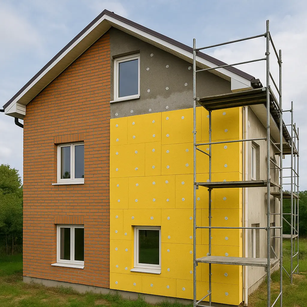 isoler vos murs par extérieur