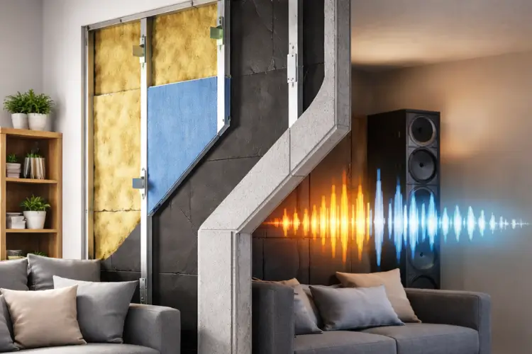 Isoler acoustiquement un mur contre le bruit