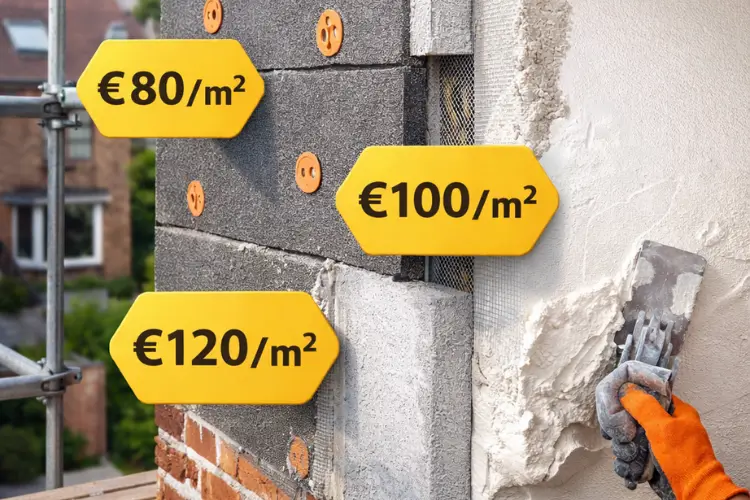 isolation façade extérieure prix m²