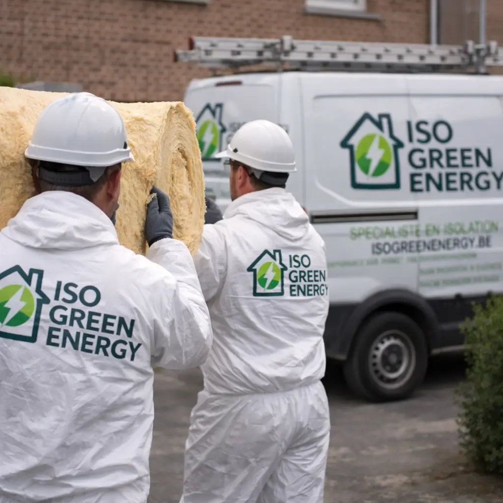 intervention professionnelle pour isolation