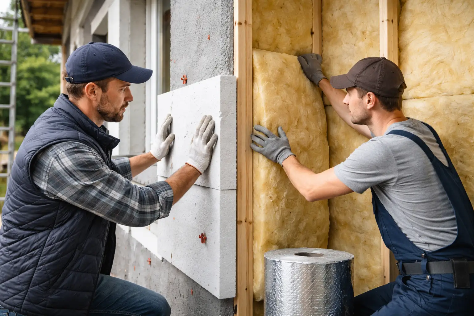 combiner isolation extérieure et intérieure