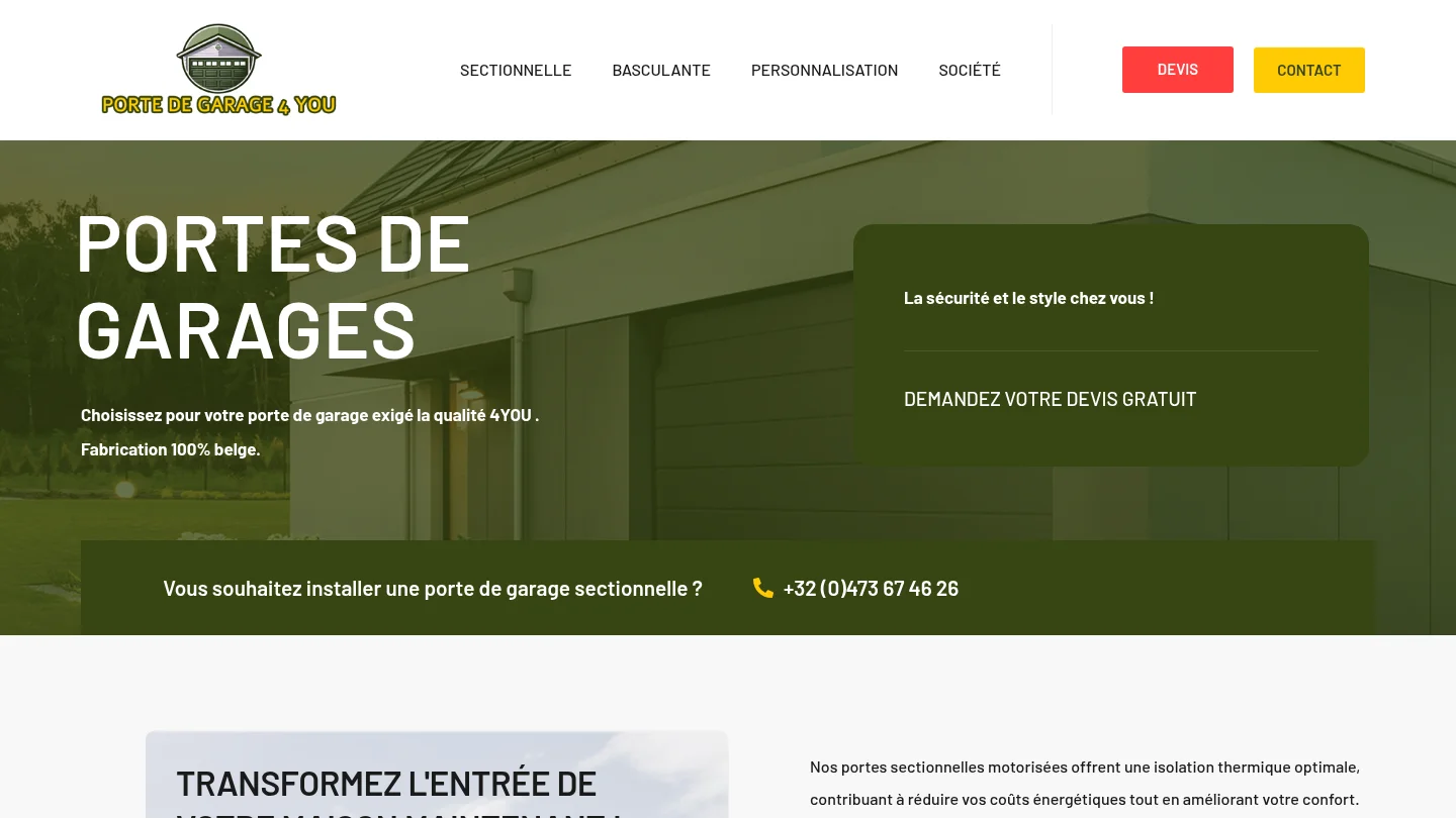 Portedegarage4YOU