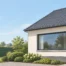 Maison belge rénovée avec une fenêtre performante et une toiture isolée