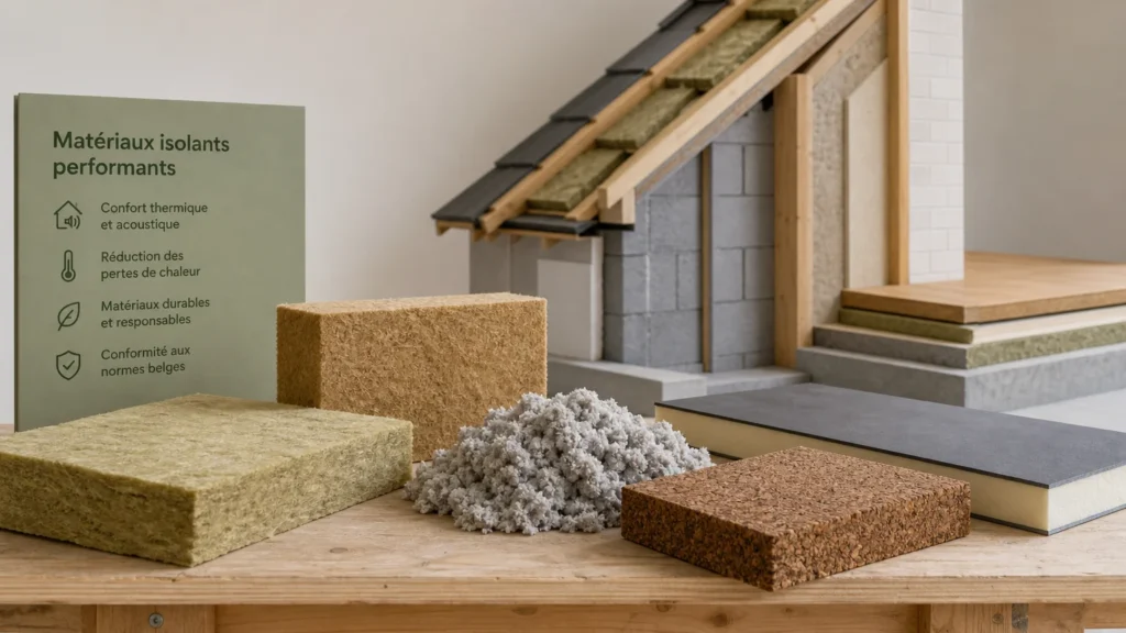 Image actuelle : Échantillons de matériaux utilisés pour isoler une maison